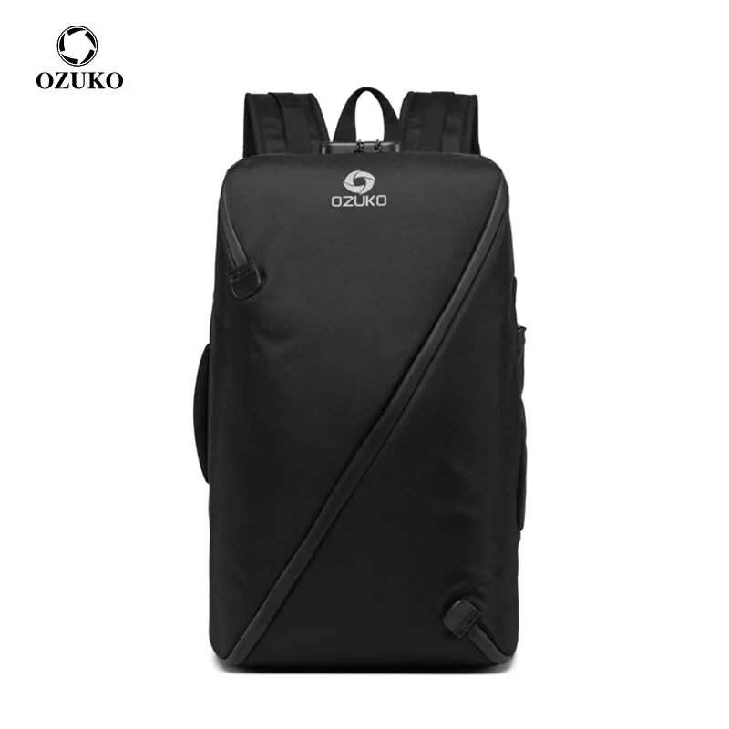 

Рюкзак OZUKO мужской с отделением для ноутбука 15,6 дюйма и USB-портом