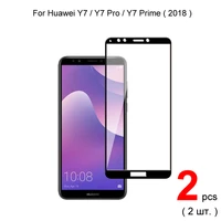 2pcs for huawei y7 pro y7 prime y7 2018 tempered glass screen protector protective glass for huawei y7 prime pro 2018