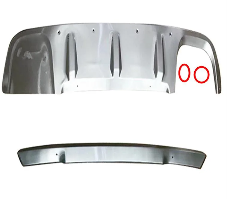 Защитная накладка на бампер для Jeep Compass 2017 2018 нескользящая панель bull bar Стайлинг