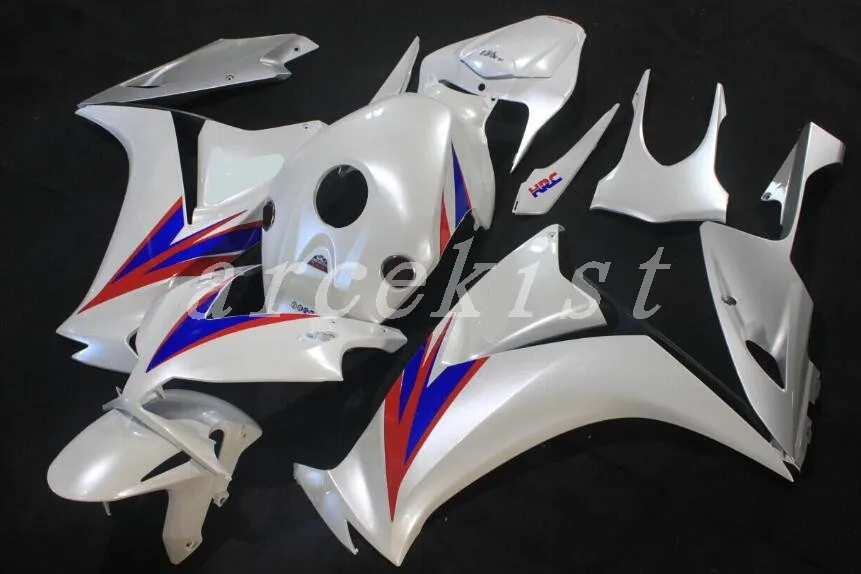 

Комплект обтекателей из АБС-пластика для Honda CBR1000RR 2012 2013 2014 2015 2016 CBR1000 12 13 14 15 16, комплект обтекателей жемчужно-белого цвета, 4 подарка