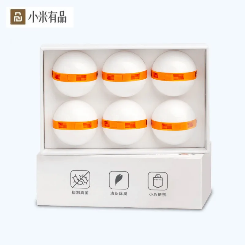 6 шт. Xiaomi Чистая Свежая обувь дезодорант мини сухой очищающий воздух шариковый