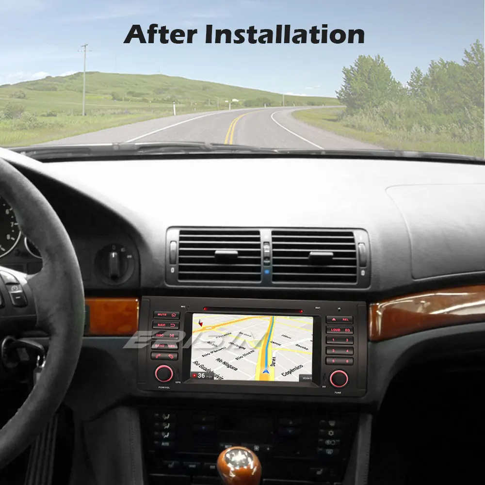 Erisin EU Warehouse 8753 Octa Core 7 &quotAndroid 10 0 DSP BT CarPlay & Auto GPS 4G DAB + Автомагнитола для BMW 5 серии E39