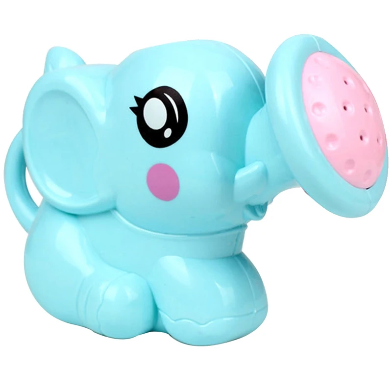

Cute Plastic Elephant Shape Water Spray for Baby Shower Swimming Water Toy Watering Can Sprinkle for Kids Gift Baby Bath Toys