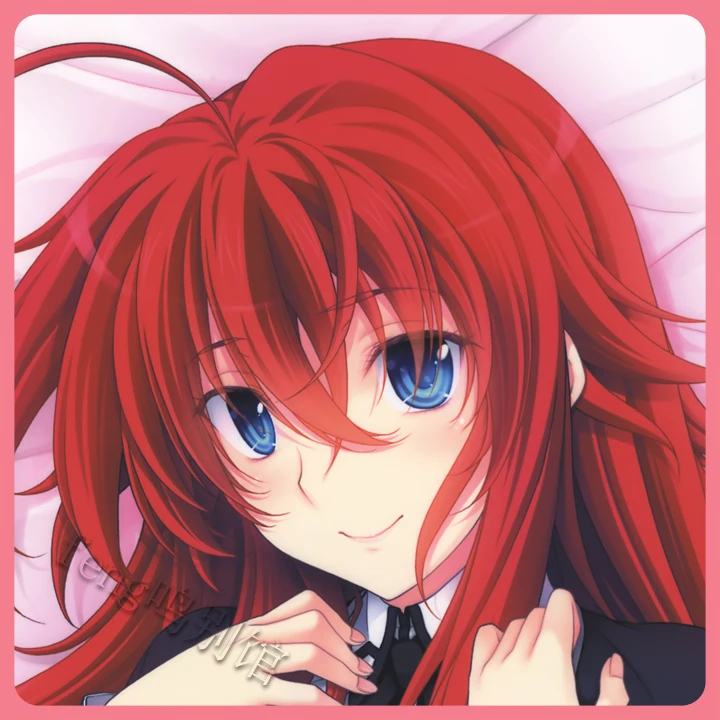 Аниме старшая школа DxD Rias Gremory Косплей дакимакура 2-сторонняя обнимающая Подушка