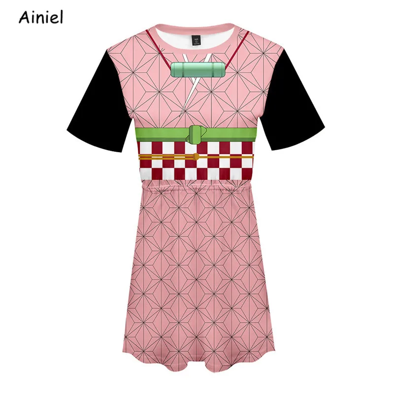 Женское платье для косплея из аниме рассекающий демонов|Костюмы аниме| |