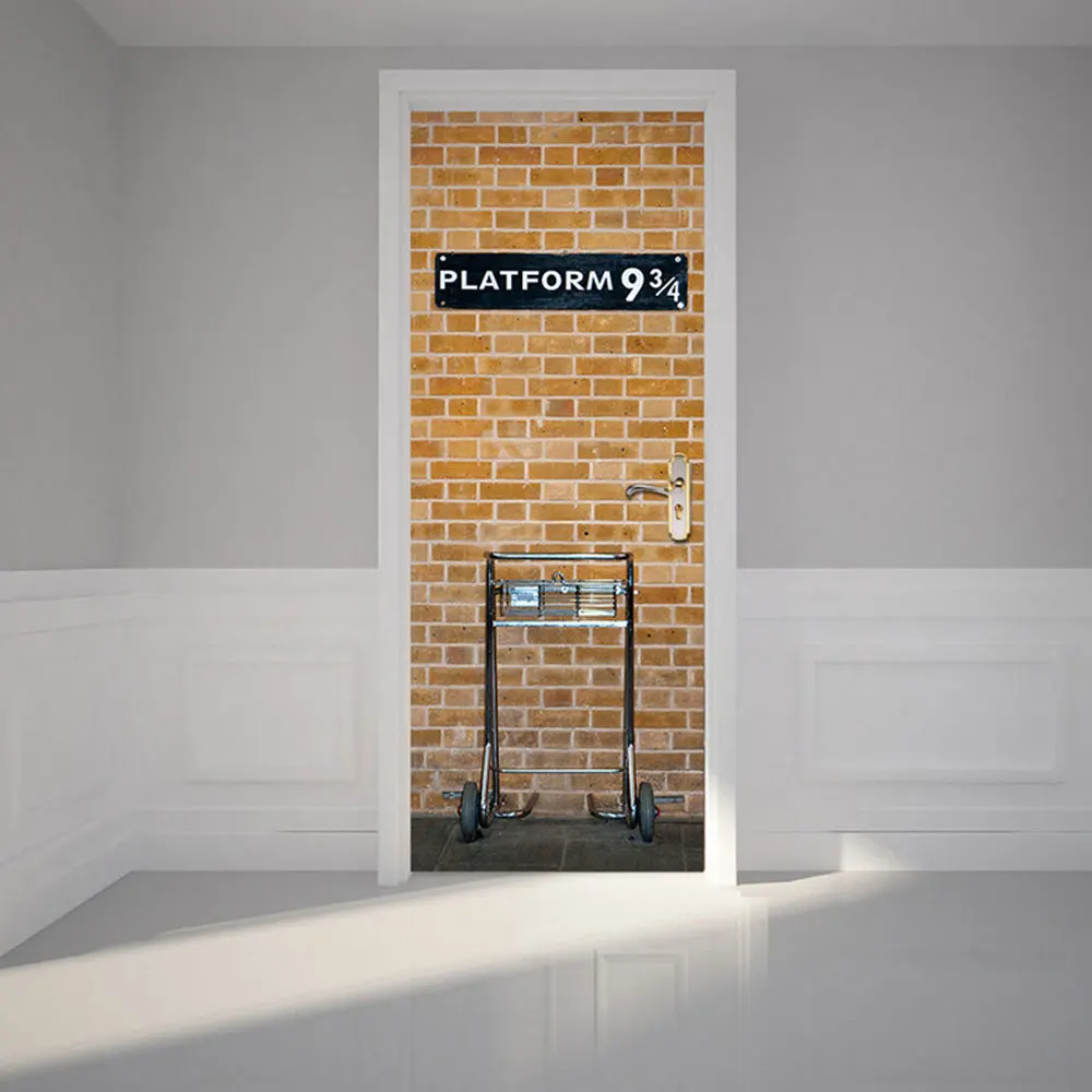 2 шт./компл. художественный декор для дверей на платформе дома Креативные 3D