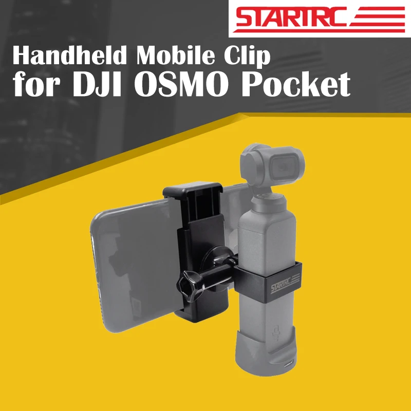 

Adapter Extension Parts Cable Mobile Clip Bracket For Dji Osmo Iphone Android Startrc Abs Pocket Camera Updated Handheld