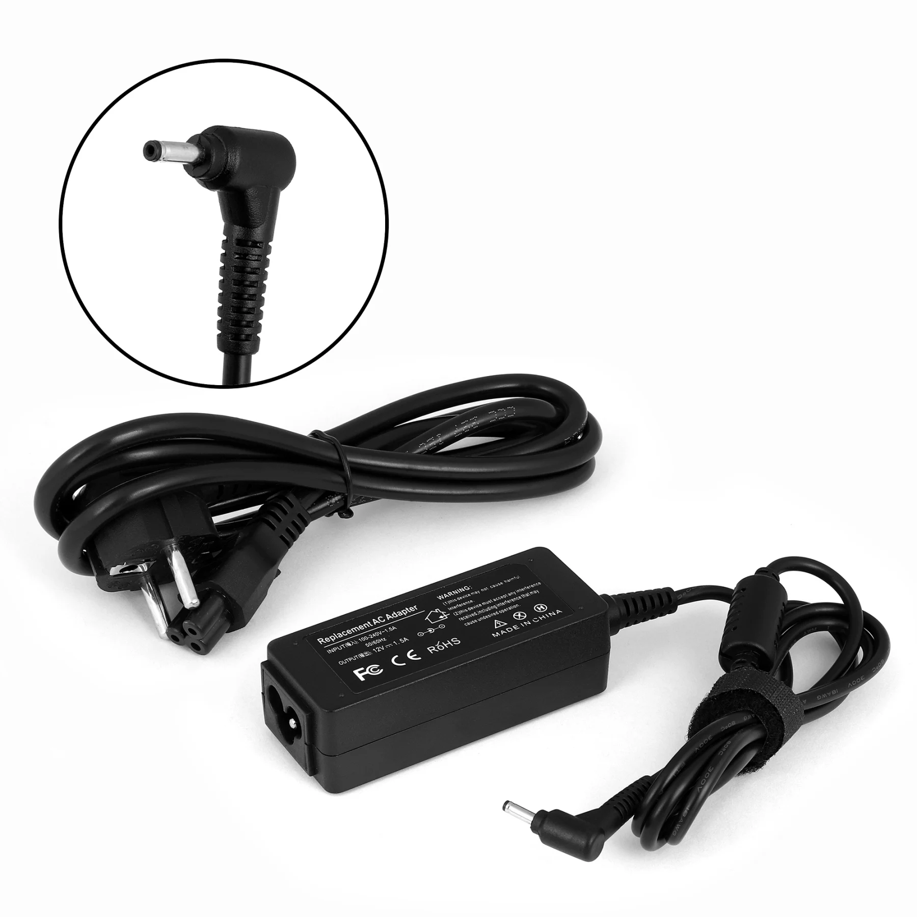 Блок питания для планшета Acer Iconia Tab A100 A101 A200 A210 A211 A500 A501 Series. 12V 1.5A (3.0x1.1 mm)