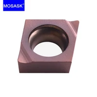 mosask 10pcs ccgt r l f zn90 zp15 zp163 diamond precision lathe tungsten carbide metal working grinding grade insert