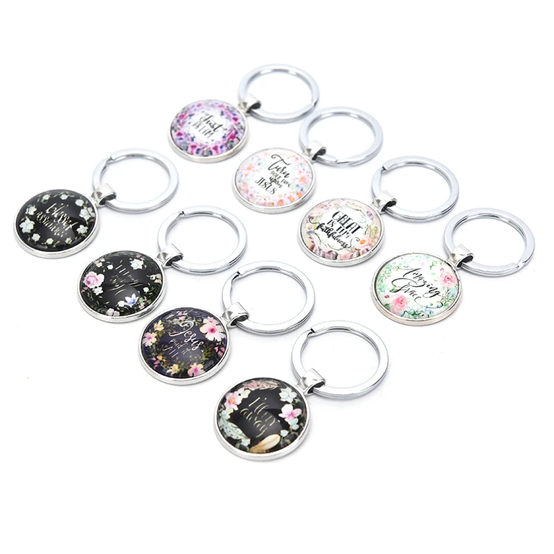 Текстами и сюжетами из Библии изображением Иисуса Христа брелок цитата буквы