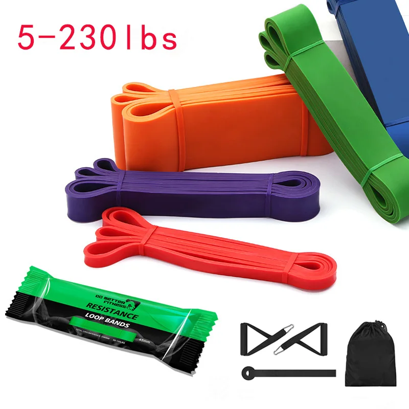 

Fitness Band Pull Up Elastic Band Rubber Resistance Loop Power Band Set Home Gym Workout Expander Strengthen Trainning Equipment