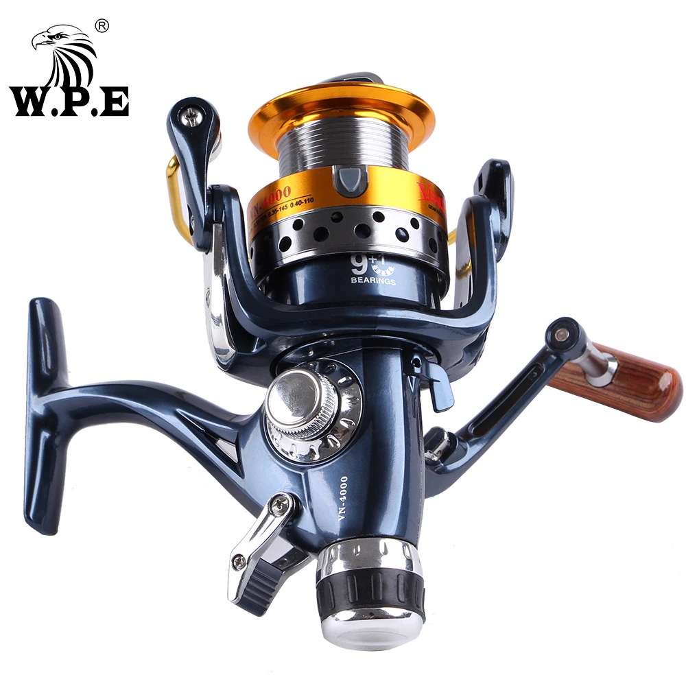 Спиннинг WPE VENUS2 Series 9 + 1 BBs рыболовная Катушка 5 1: фронтальная и задняя система
