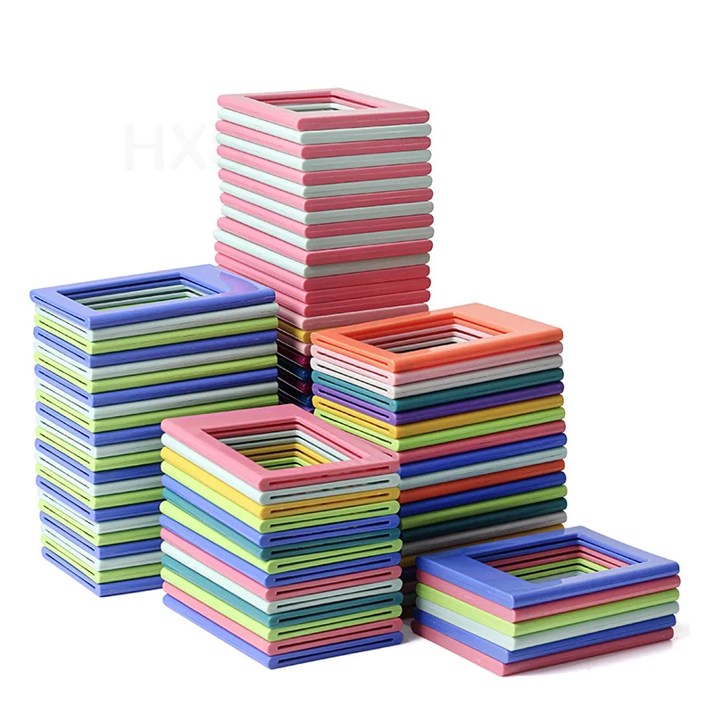 Мини пленка фоторамка цветная двухсторонняя детская забавная игрушка магнитная