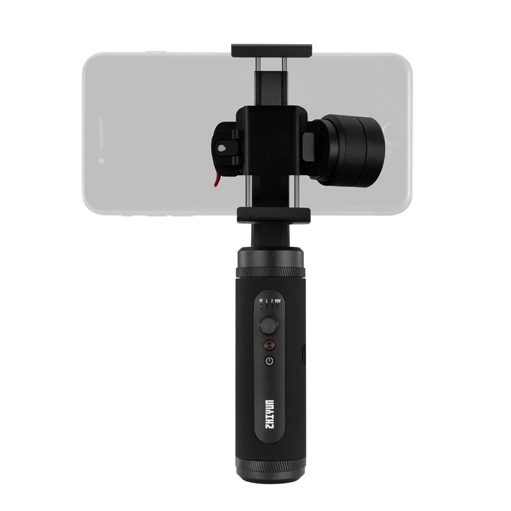Zhiyun Smooth Q2 3-Axis смартфон ручной шарнирный стабилизатор для камеры GoPro, небольшой карман Размеры 360 градусов вращения для телефона 11 Pro Max S10 9