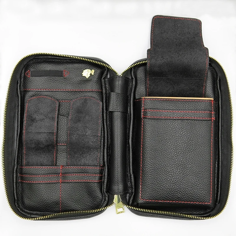 Гаджеты COHIBA кожаный дорожный Чехол для сигар портативный чехол коробка подходит