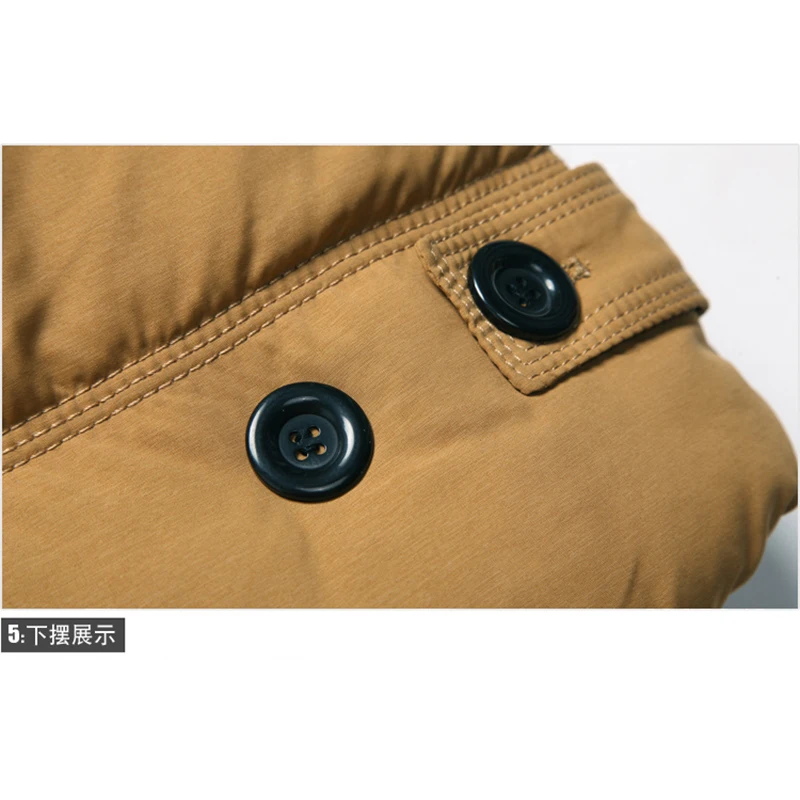 Утепленный осенне-зимний пуховой жилет для мужчин повседневная Корейская