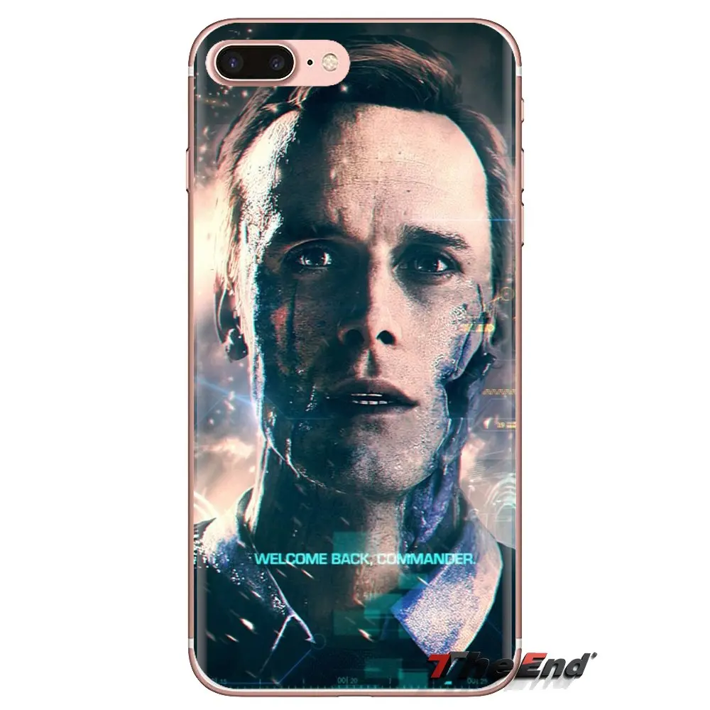 Мягкий прозрачный чехол Detroit Be Human для huawei G7 G8 P7 P8 P9 P10 P20 P30 Lite Mini Pro P Smart Plus 2017 2018 2019 |