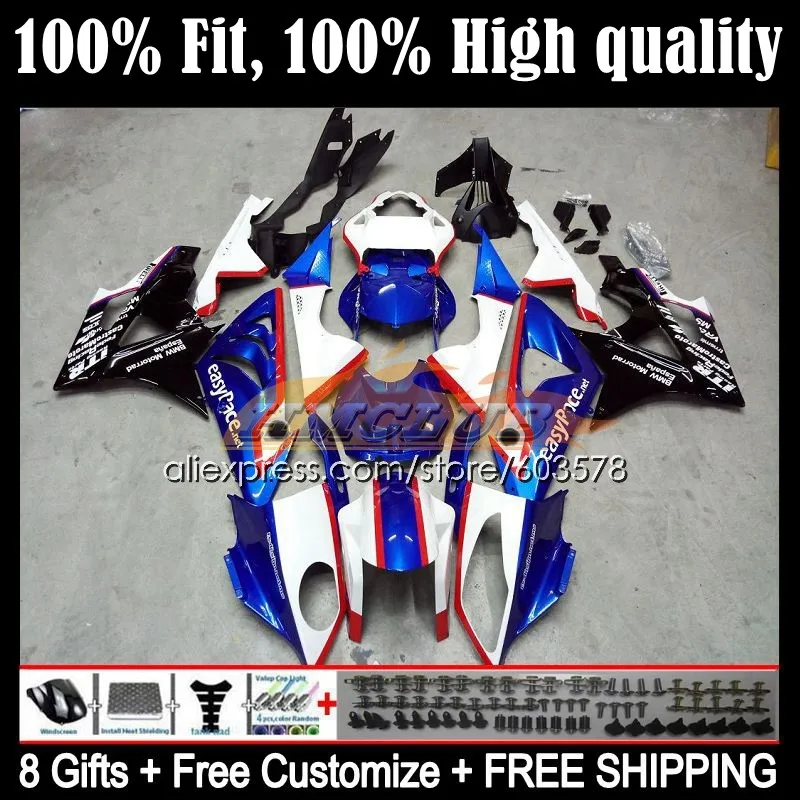

Инъекция для BMW S1000RR 2009 2010 2011 2012 2013 2014 44CL.6 S 1000 RR 1000RR S1000 RR 09 10 11 12 13 14 обтекатель синий черный