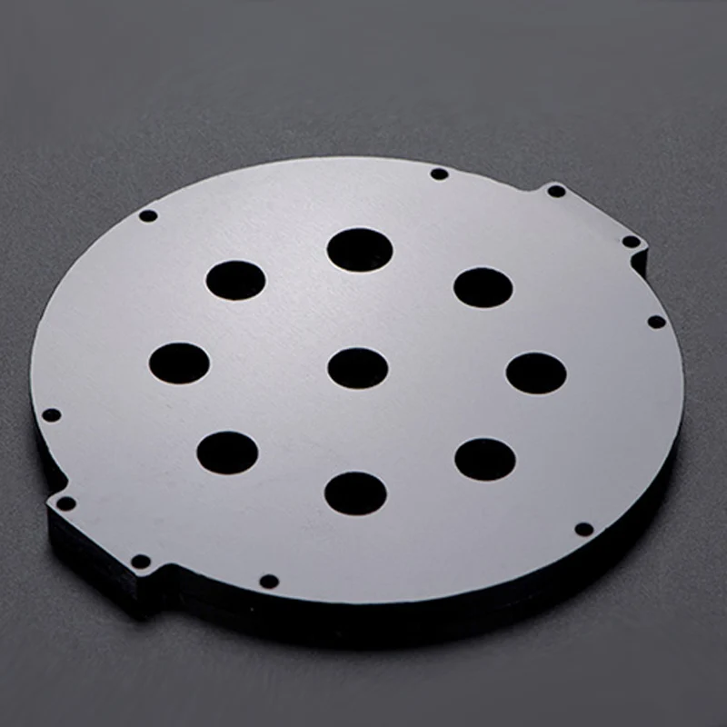 Крышка люка и поверхность из алюминиевого сплава с черным окислением 1 шт.