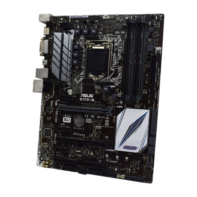 Verkaufen Für Asus Z170-E Desktop-Motherboard Intel Z170 LGA 1151 DDR4 M.2 PCI-E 3,0 USB 3,0 ATX Verwendet Motherboard