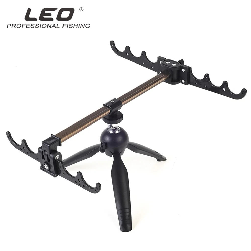 

LEO Camera Tripod Ice Fishing Pole Bracket Fish Rod Holder Fishing Gear Outdoor Holder Standard Fishing Tools Outdoor Euipment