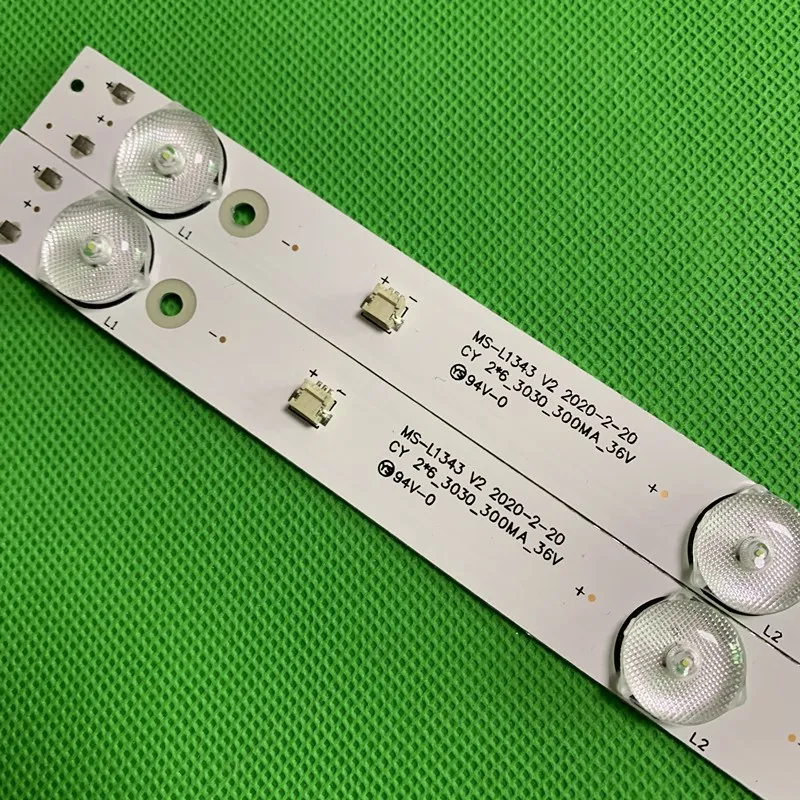 Светодиодный Подсветка полосы 6 лампы для ТВ Асано 32LH1011T HV320whb N8D 32LEAT2G JL.D32061330 081AS M MS