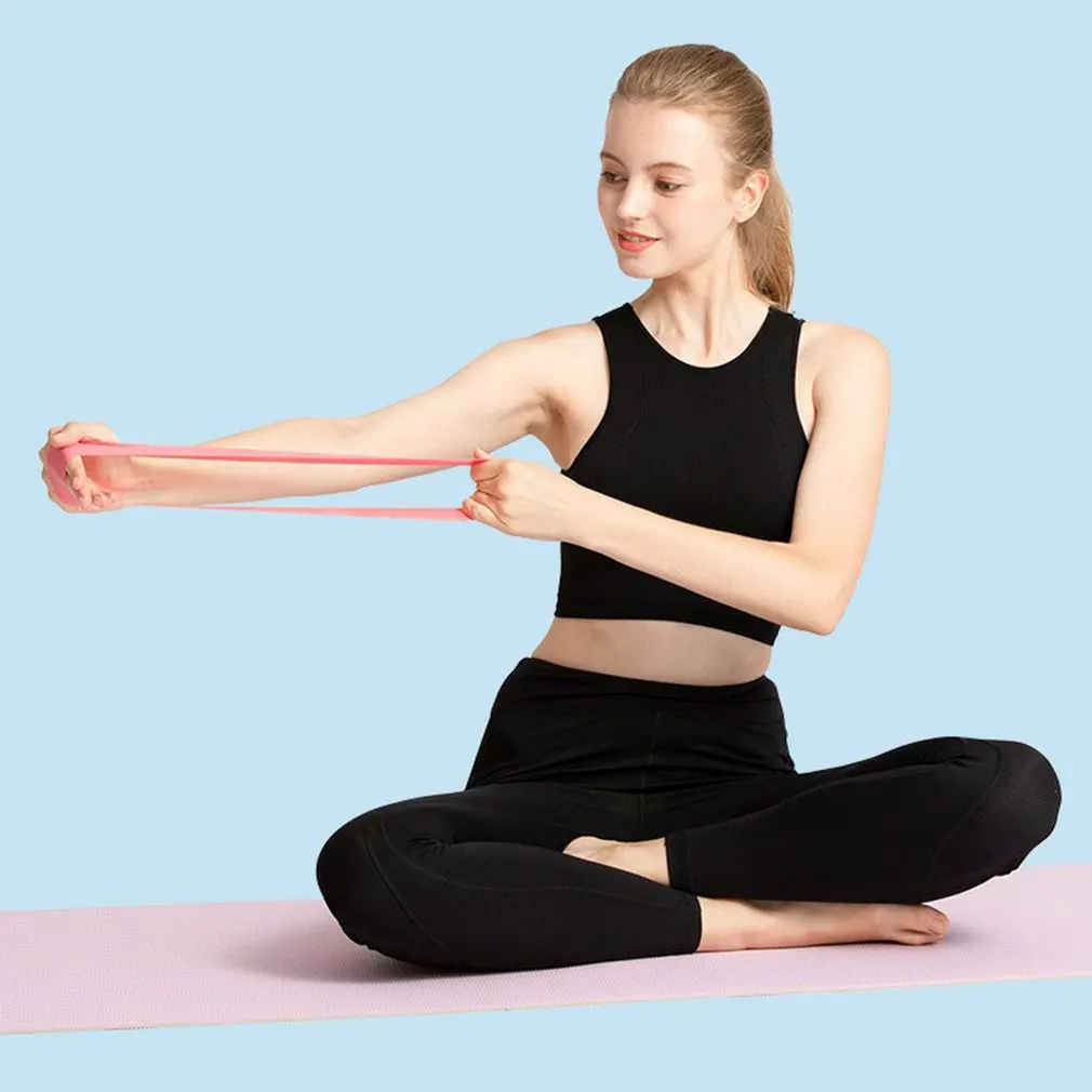 

TPE Yoga Tension Band Fitness Equipment Training Resistance Bands Rubber Tension Pull Rope Exercise Indoor Training Equipment