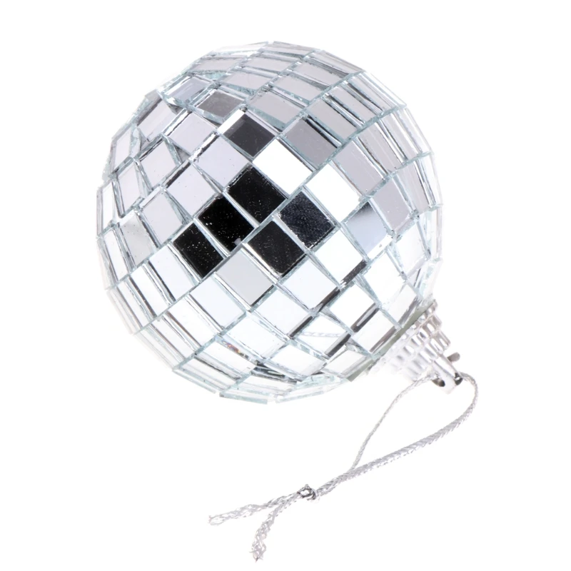 

Set Of 6Pcs Mirror Glass Ball Disco Lighting Kit For Home Stage Club Dance Party
