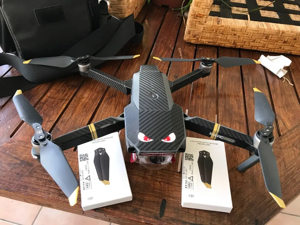 Для DJI Mavic Pro Platinum 8331 малошумные быстросъемные пропеллеры золотые и серебряные для серии DJI Mavic Pro