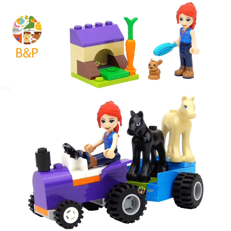2019 новые 41361 121 шт Друзья серии Миа Foal стабильные кирпичи игрушки Совместимые 11197