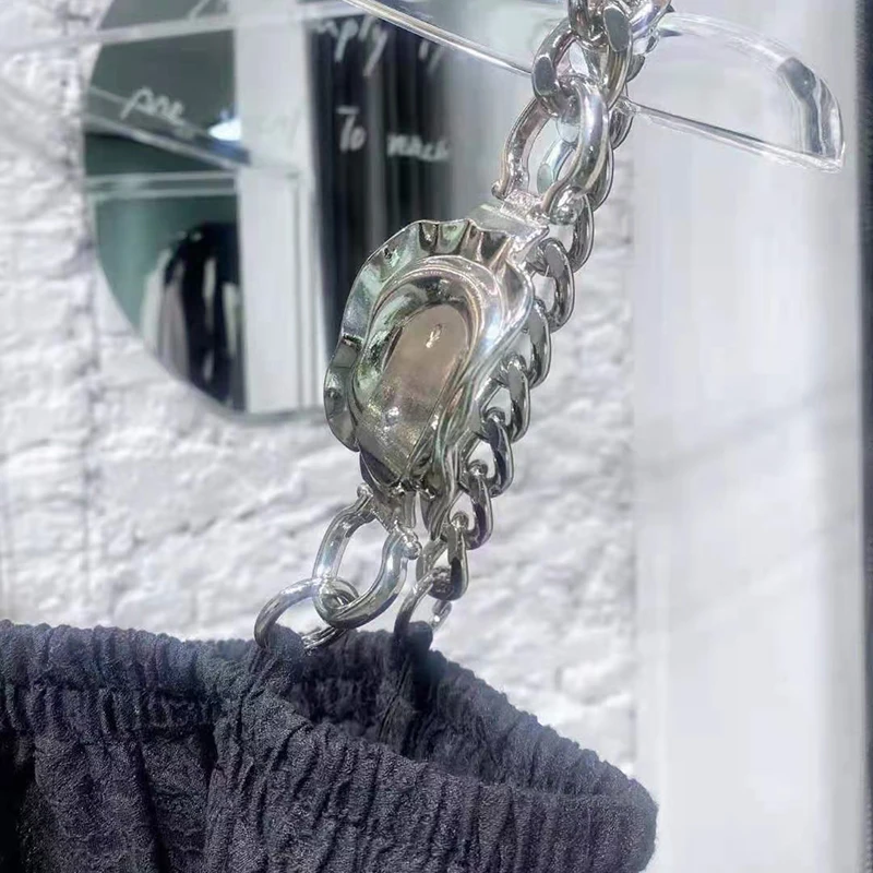 

VGH Sexy Solid Vest For Women V Neck Sleeveless Patchwork Irregular Loose Vests Minimalist Vests Female Summer Fashion 2021 Tide