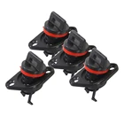 4 шт., нейлоновая овальная штепсельная Вилка для подвязки, подходит для отверстия с резьбой 1 дюйм для 34 дюйма