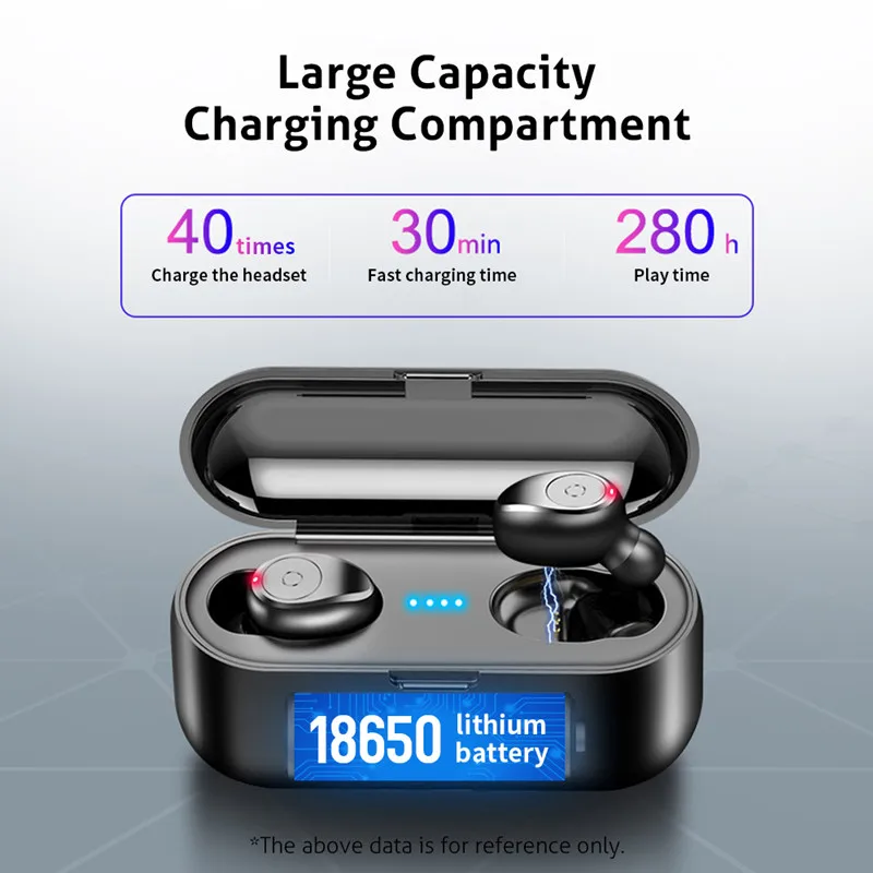 Rockspace TWS Bluetooth 5 0 наушники стерео беспроводные HIFI Звук спортивные Handsfree игровая