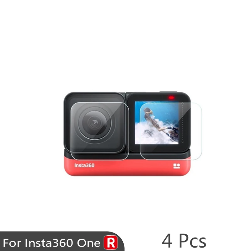 Закаленное стекло Insta360 ONE R Twin Edition es Insta 360 4k широкоугольная камера пленка защитное