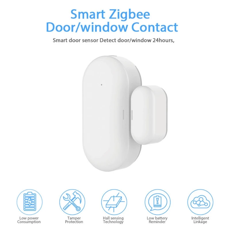 Датчик Контакта для умного дома беспроводной детектор открывания и закрывания