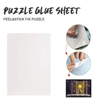 41020pcs puzzle protective film peel large glue sheets transparent adhesive backing game