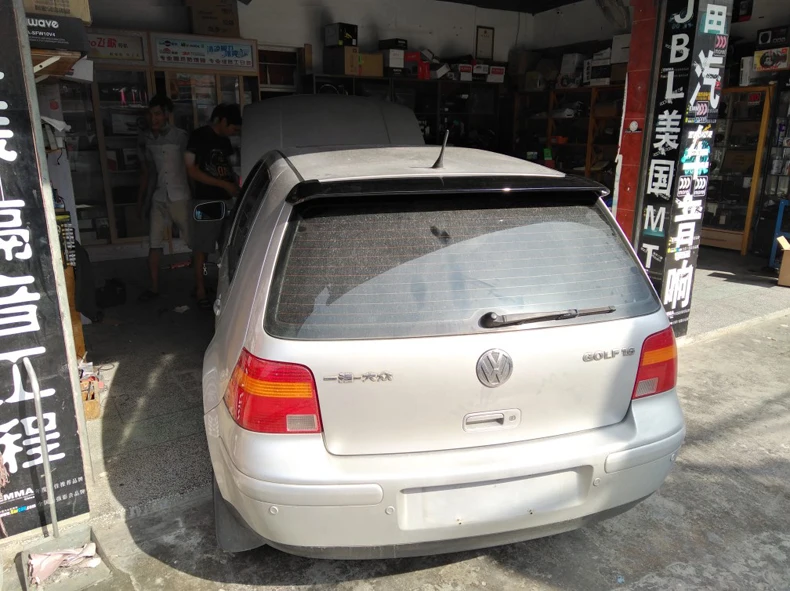 Спойлер для Golf 2006-2009 Volkswagen 4 YCK спойлер ABS пластик заднее крыло автомобиля цвет