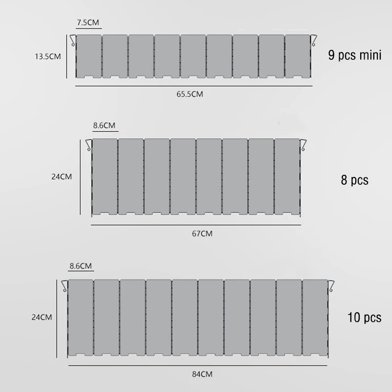8/10/12/14/16 Пластинчатый наружный экран для плиты из алюминия с отражающим теплом газовым горелком для аксессуара кемпинговой кулинарии.
