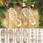 6 шт., декоративные наклейки Дед Мороз