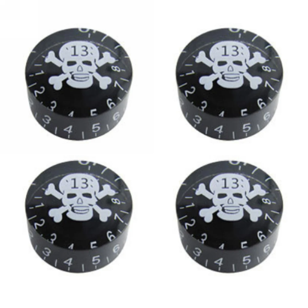 4 Pcs Guitar Control Knobs for 6mm Abalone Speed Volume Tone Potentiometer(POT) Knob Compatible with LP SG Electric | Спорт и