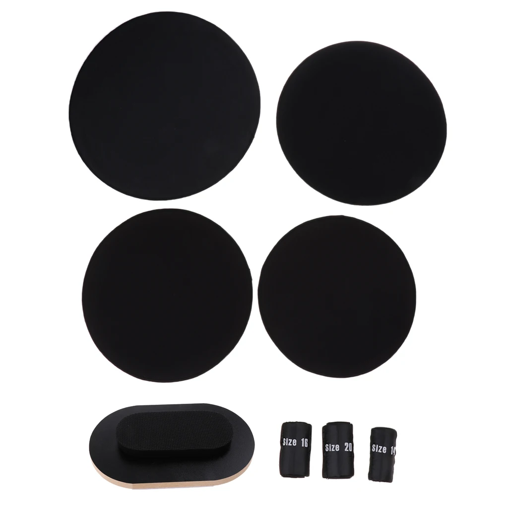 

Durable Drum Mute Practice Pads Drum Stick Percussion Parts for Drummer