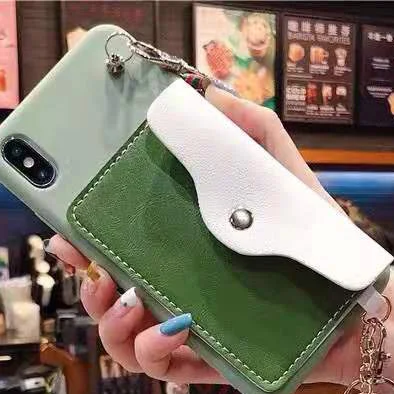 Green Чехол-портмоне для huawei Y7 Pro Y9 Prime Y6 Y5 P9 P8 Lite Honor 9X 8X 8A 8S 10i 20i 20 10 lite чехол - Цвет: Green