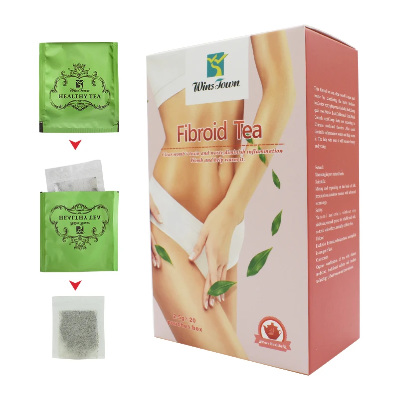 Новое поступление травяной женский маточный чай Fibroid Clean утробный токсина и