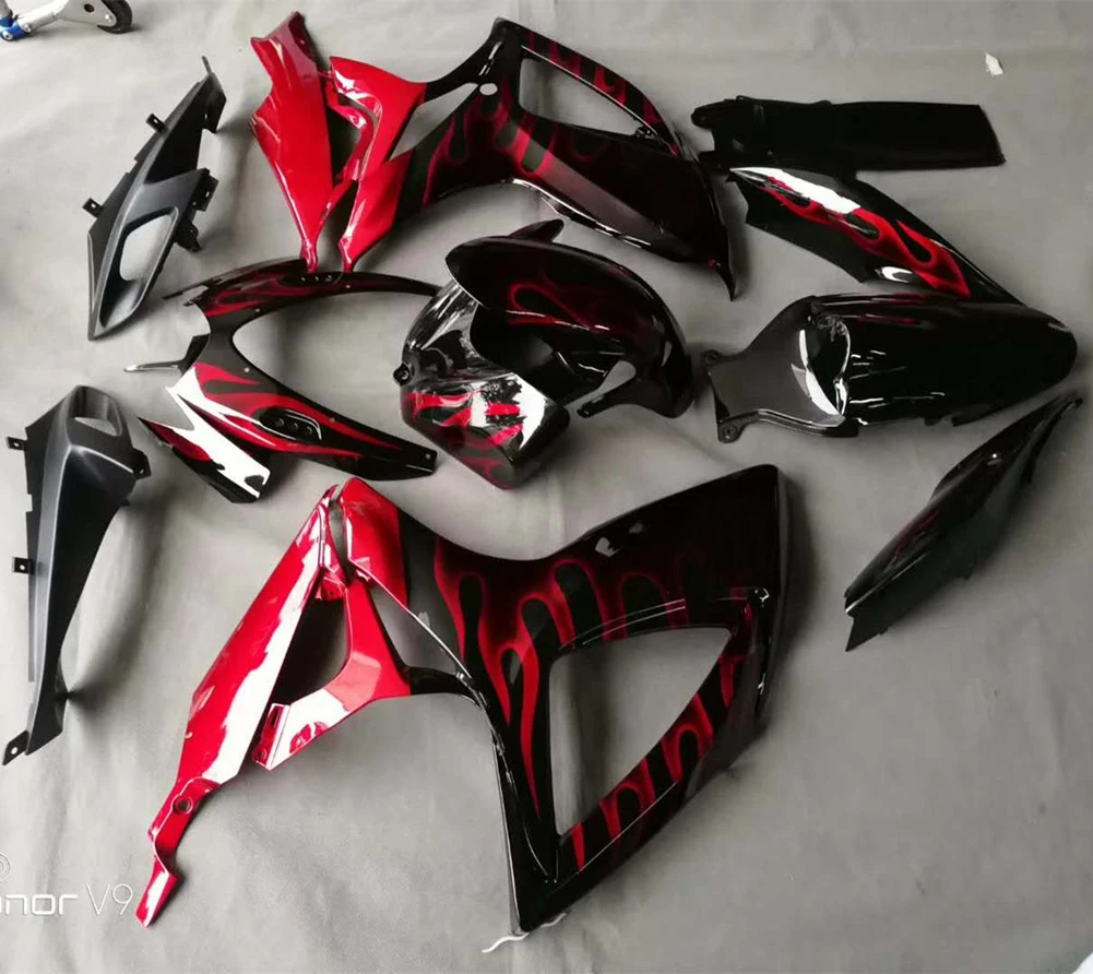 GSXR600 GSXR750 K6 06-07 полные комплекты обтекателей боковая панель крыло крышка полная Рамка для Suzuki GSX-R GSXR 600/750 2006-2007