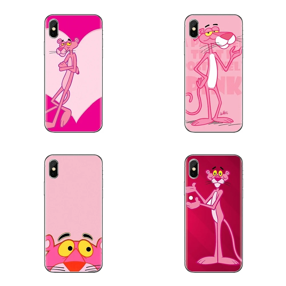 Мягкий чехол для задней крышки Корея Розовая пантера озорной Oneplus 3t 5T 6T Nokia детей