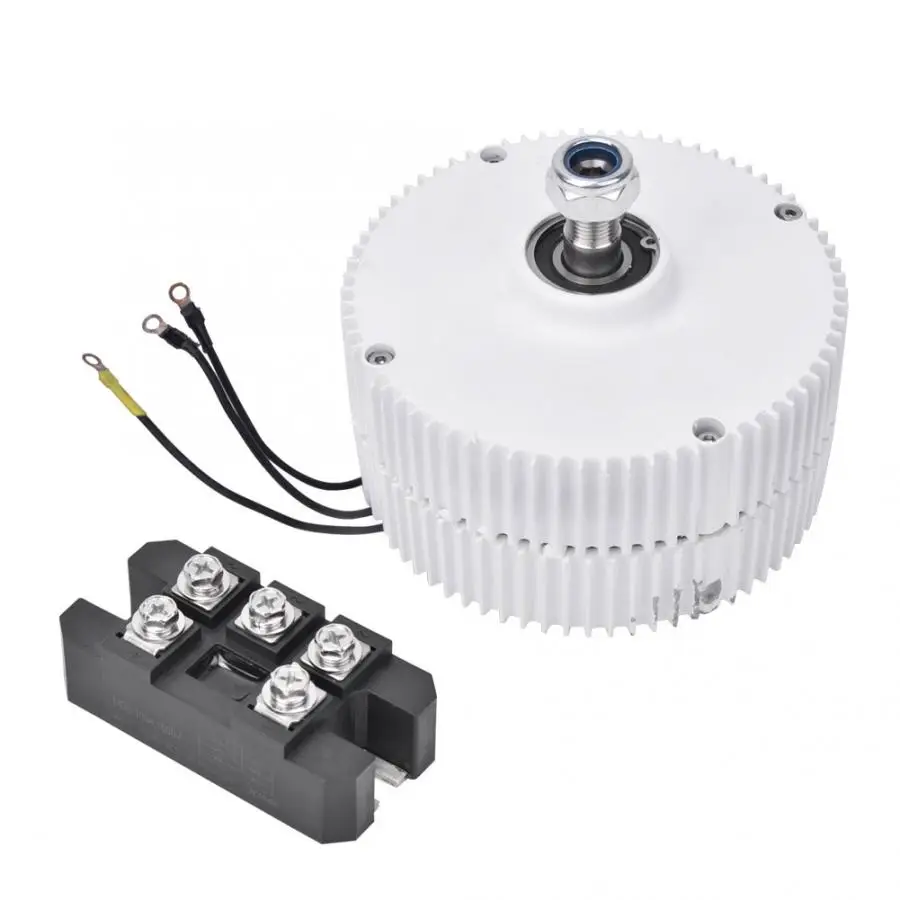 Безуходный 3 х фазный генератор ветровой турбины постоянный магнит с бесщёточной