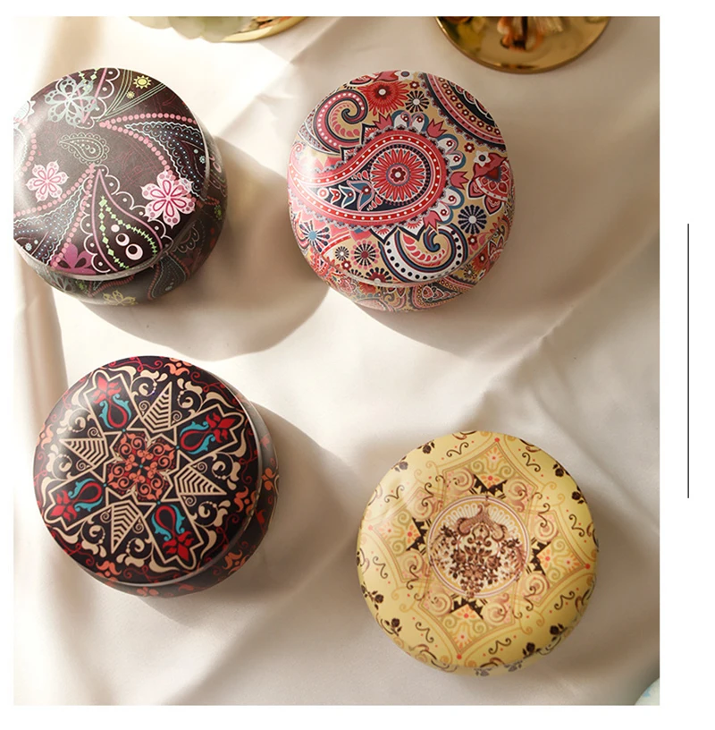 Бездымная Ароматизированная Массажная свеча расслабляющие банки с ретротинными