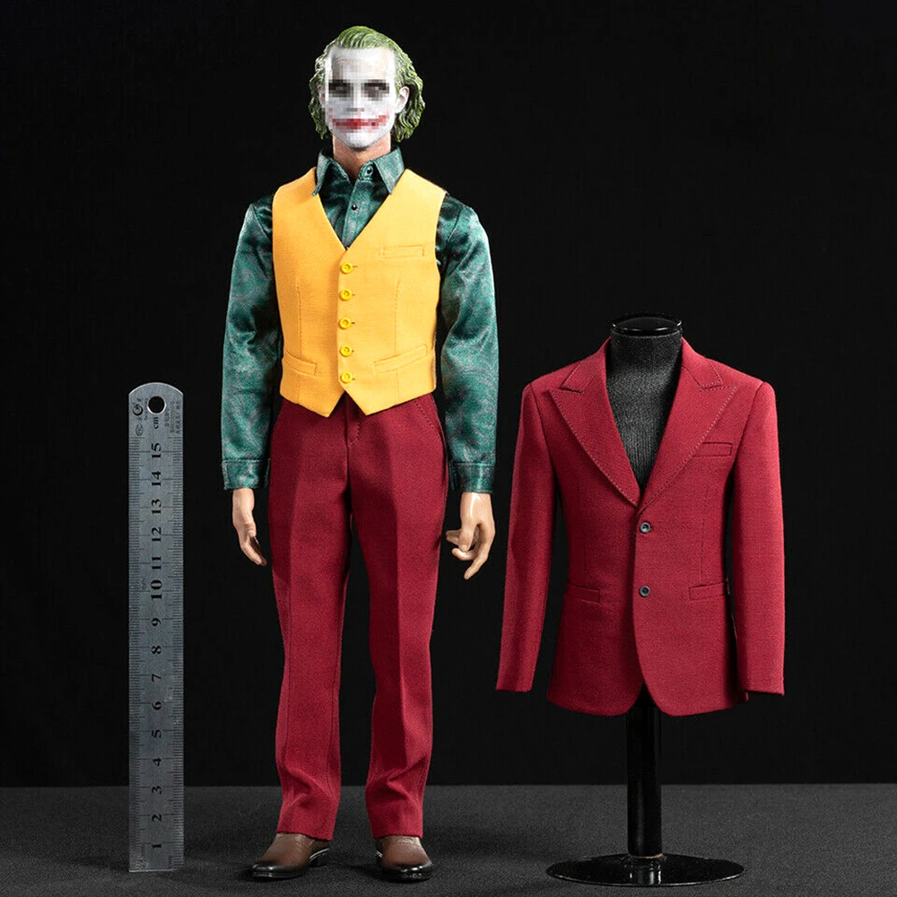 1:6 игрушечный центр CEN M13 костюм Джокера комплект 1/6 комика Джокер клоун Хоакин