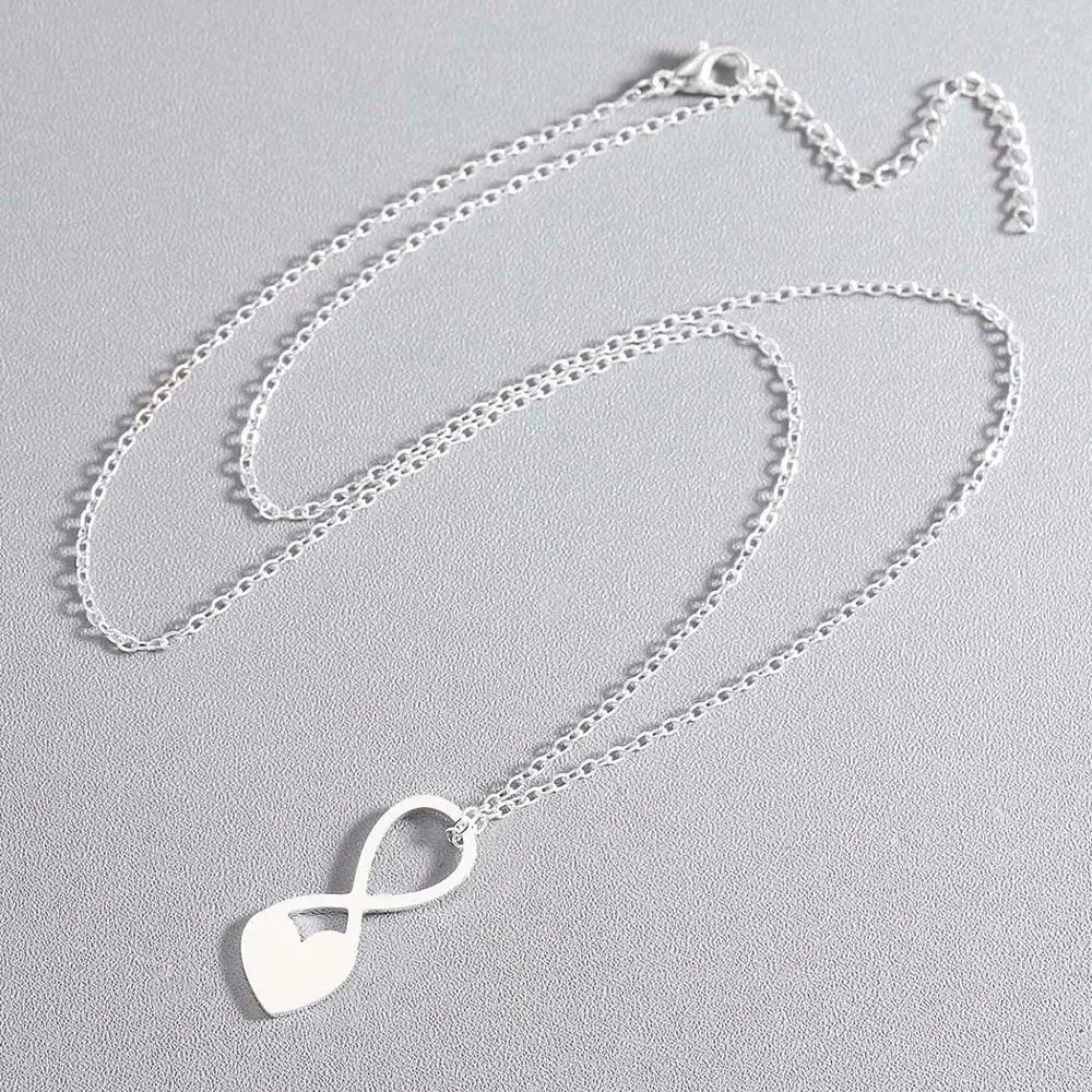 Ожерелье чокер из нержавеющей стали с подвеской в виде сердца|Ожерелья