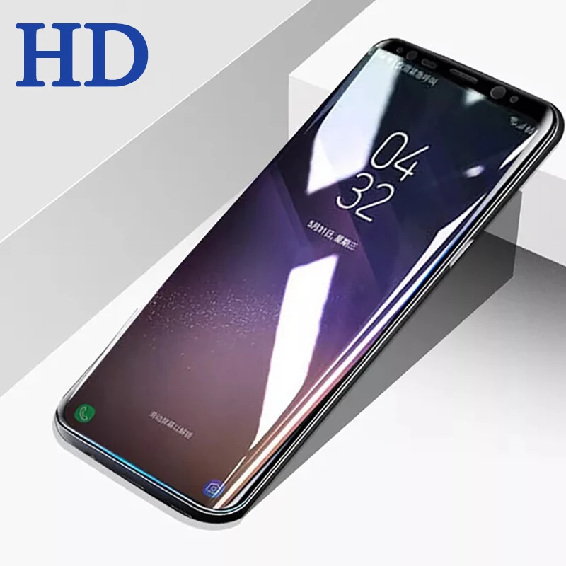 4 шт. Гидрогелевая Защитная пленка для Samsung Galaxy S7 S6 S5 S4 Mini | Мобильные телефоны и
